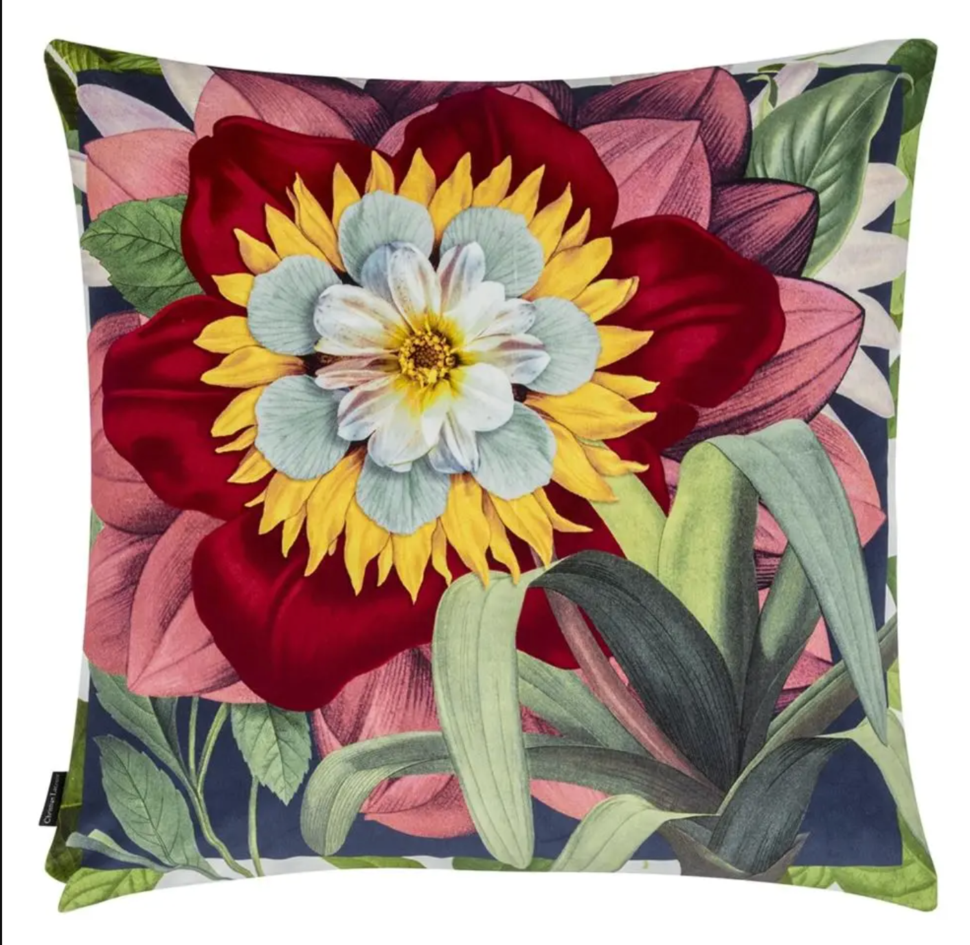 Flowerworks Camelia Decorative Pillow