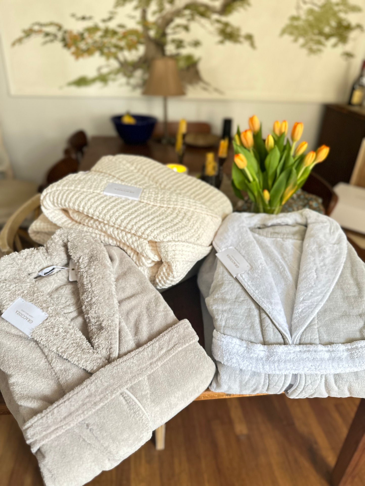 Linen Duo Bathrobe