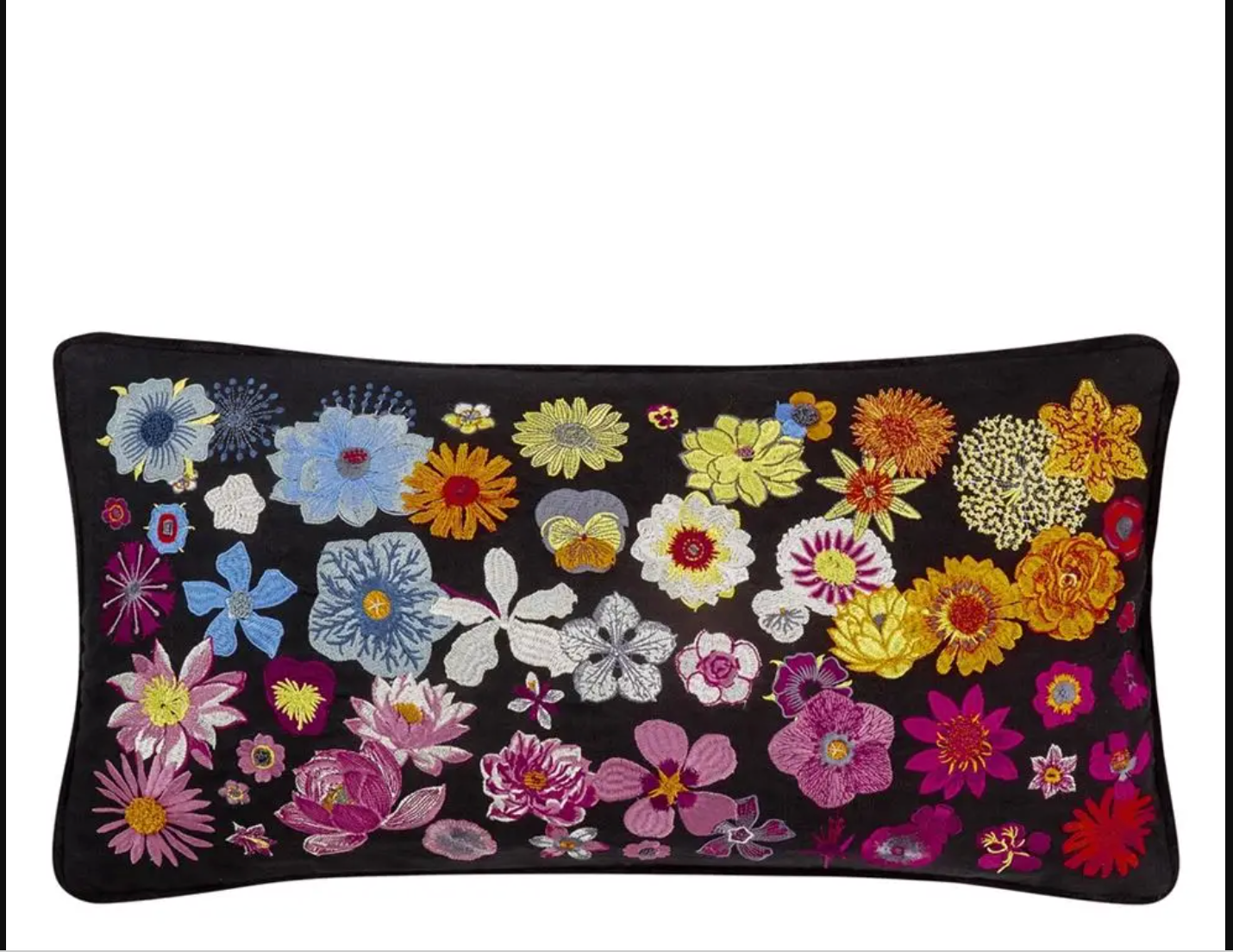 Precious Iris Decorative Pillow