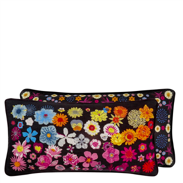 Precious Iris Decorative Pillow