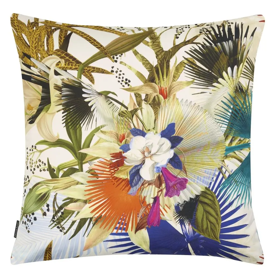 Precious Iris Decorative Pillow