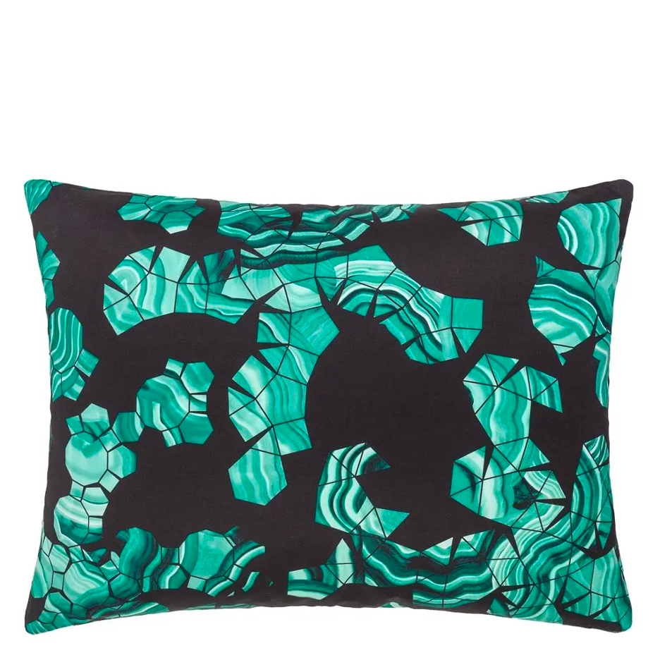 Precious Iris Decorative Pillow
