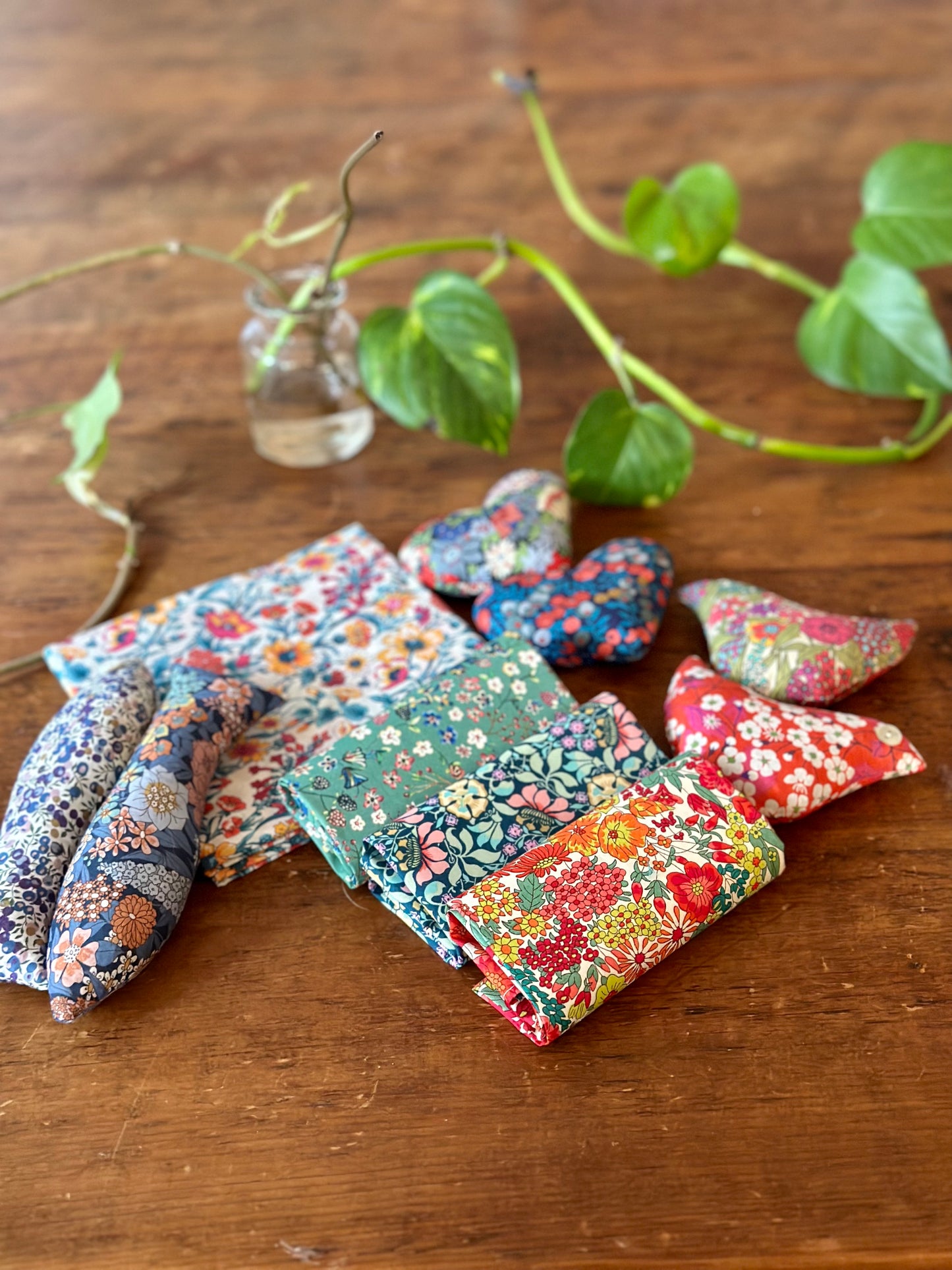 Set of 3 Hankies Made with Liberty Fabric