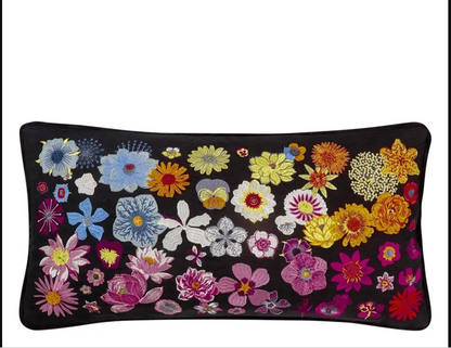 Precious Iris Decorative Pillow